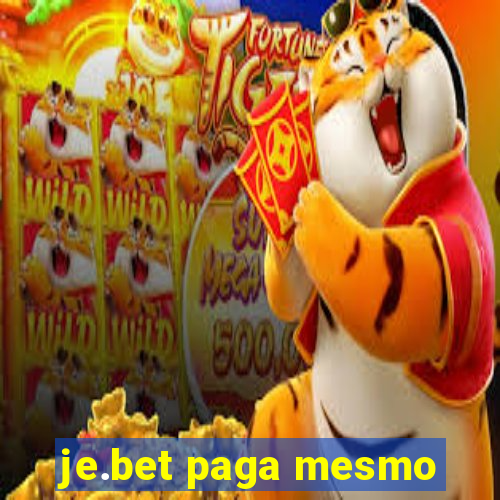 je.bet paga mesmo